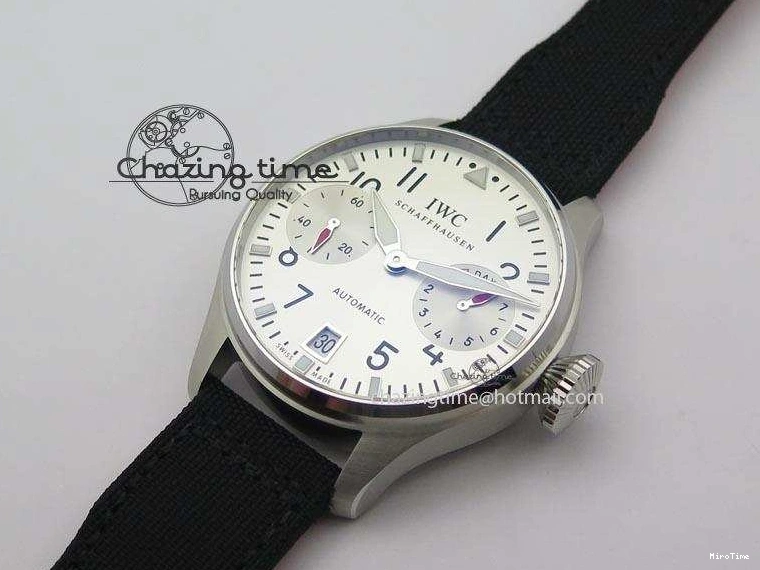 MIROTIME 0310 Big Pilot Real PR IW500432 DFB Limited Edition ZF 1:1 Best Edition On Black Nylon Strap A Fashionable 7276